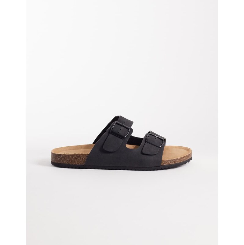 SEQWL Molsen sandals with buckles in black