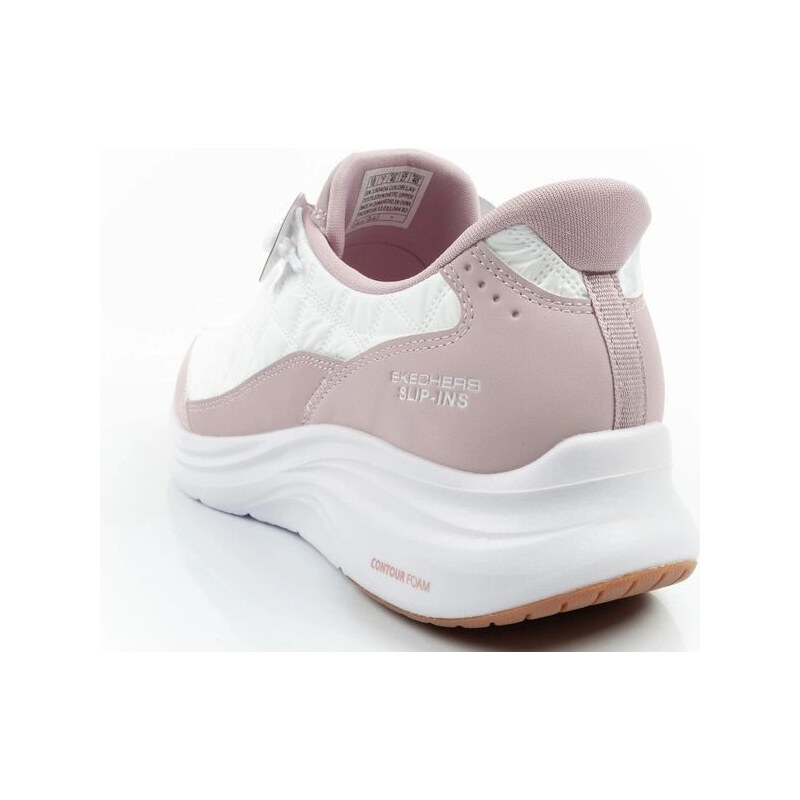 Dámská sportovní obuv Skechers Contour Foam white SLIP-INS comfortable dámské
