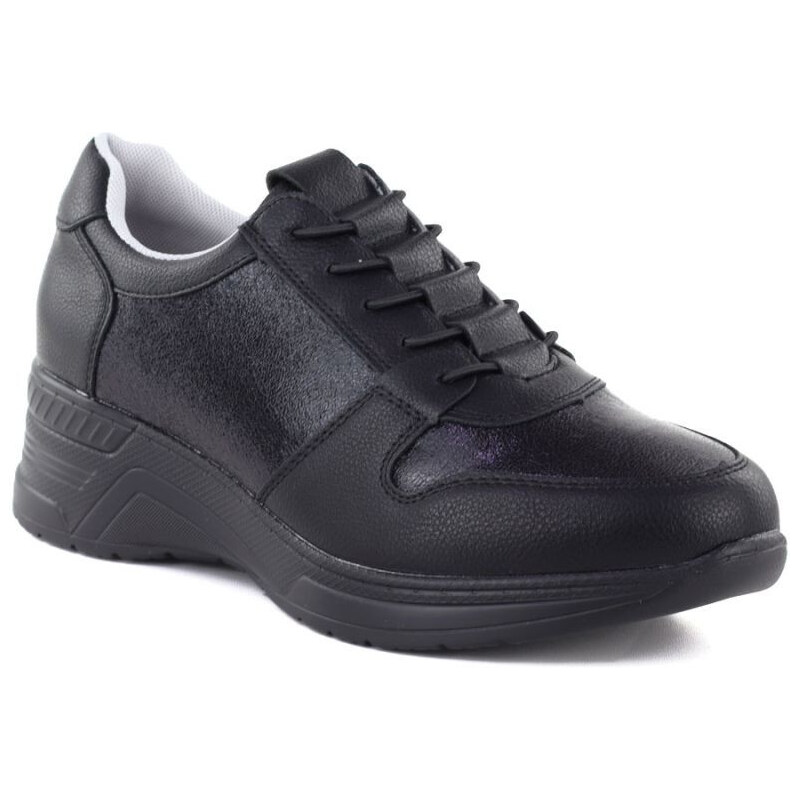 Dámské klasické sportovní polobotky černé M.Daszynski MR24129 114712912
