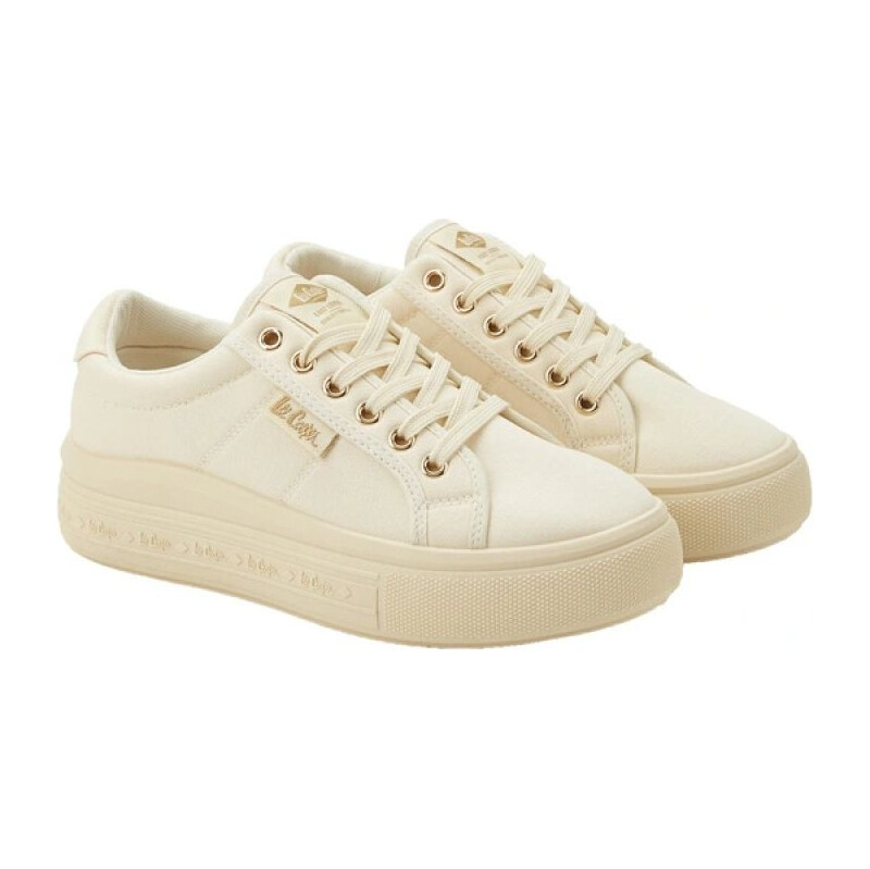 Lee Cooper dámské sportovní boty beige platform fashionable dámské 114712935
