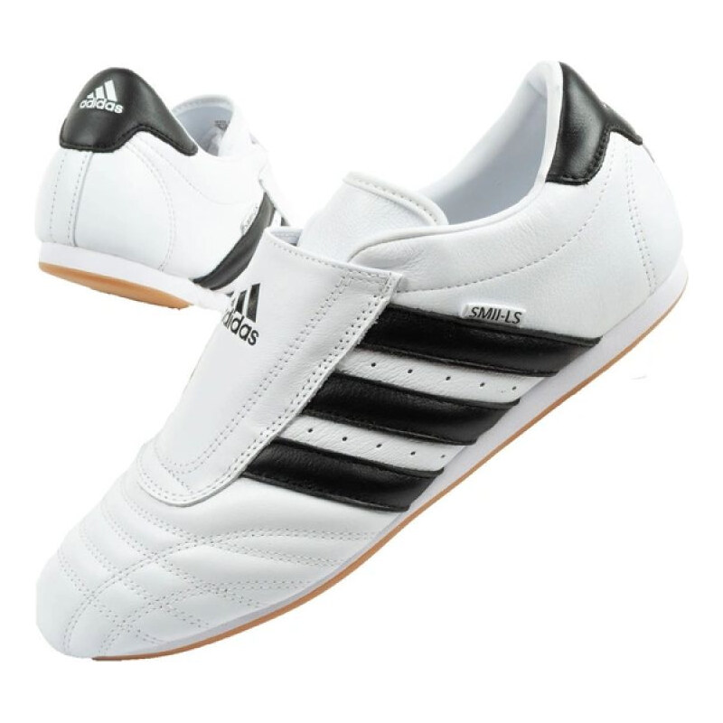Adidas dámská sportovní obuv Taekwondo white slip-on leather dámské