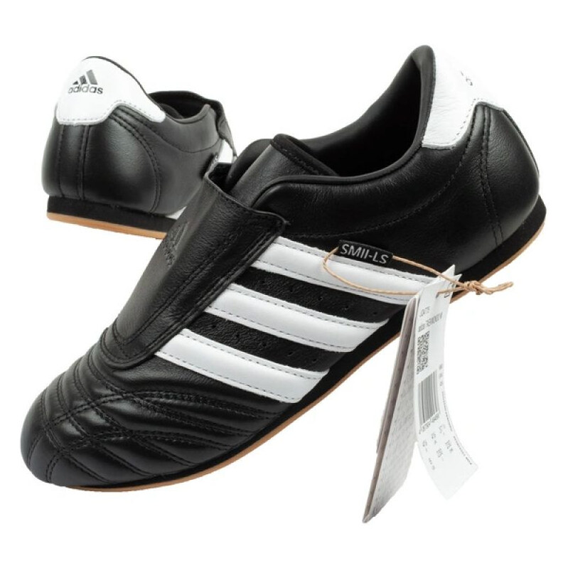 Adidas dámská sportovní obuv Taekwondo black slip-on leather dámské