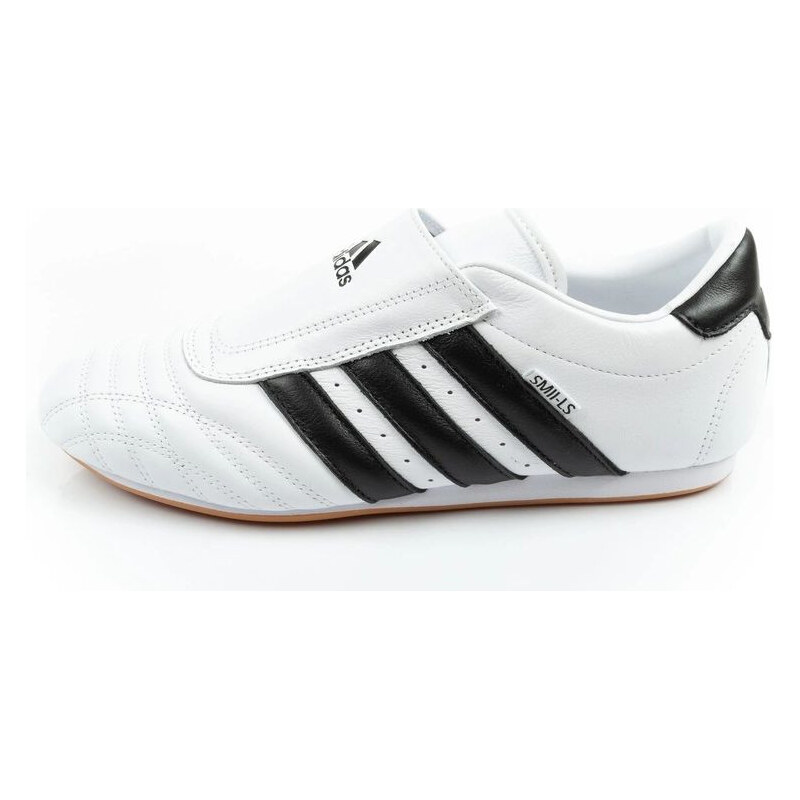 Adidas dámská sportovní obuv Taekwondo white slip-on leather dámské