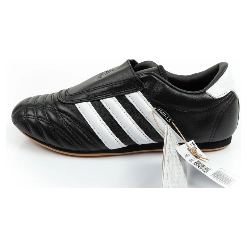 Adidas dámská sportovní obuv Taekwondo black slip-on leather dámské