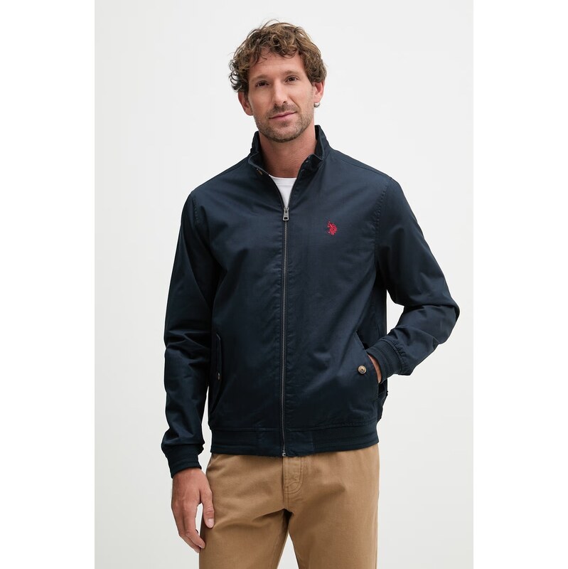 U.S. Polo Assn. přechodová bunda pánská bavlněná Harrington