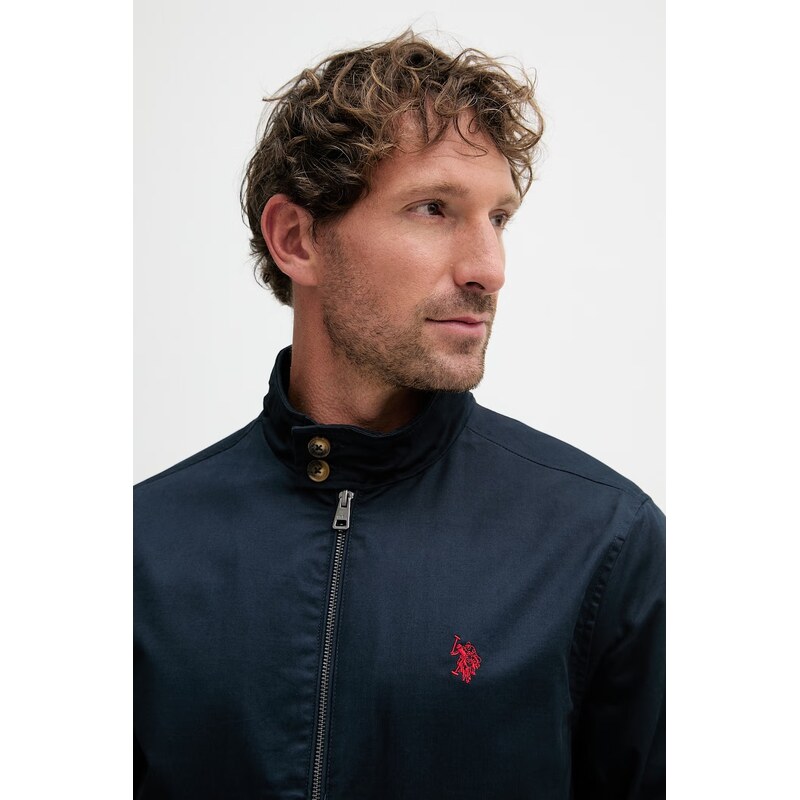 U.S. Polo Assn. přechodová bunda pánská bavlněná Harrington