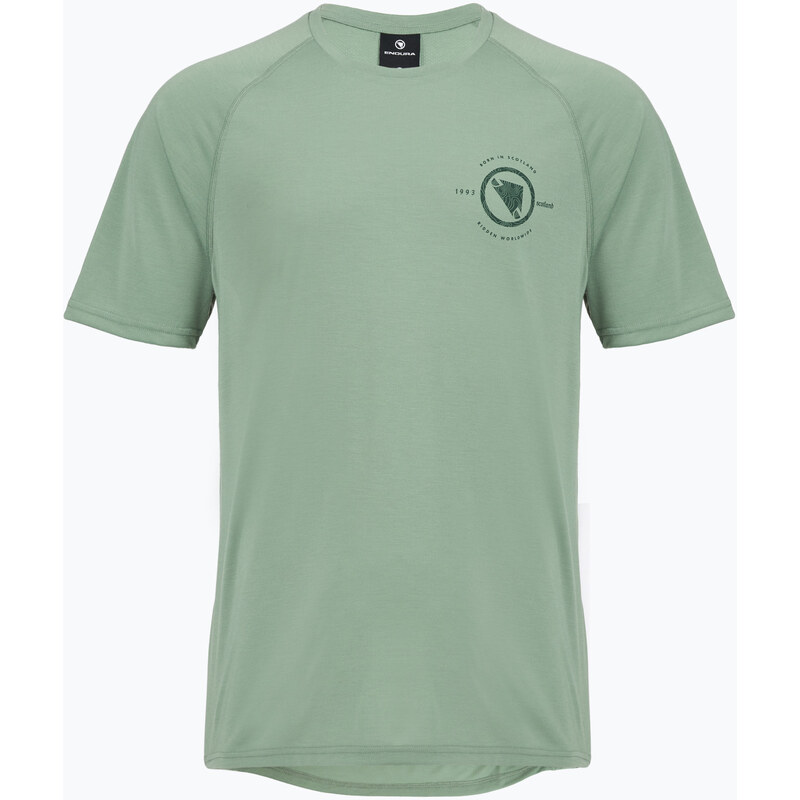 Pánský cyklistický dres Endura Loop Tech sage green