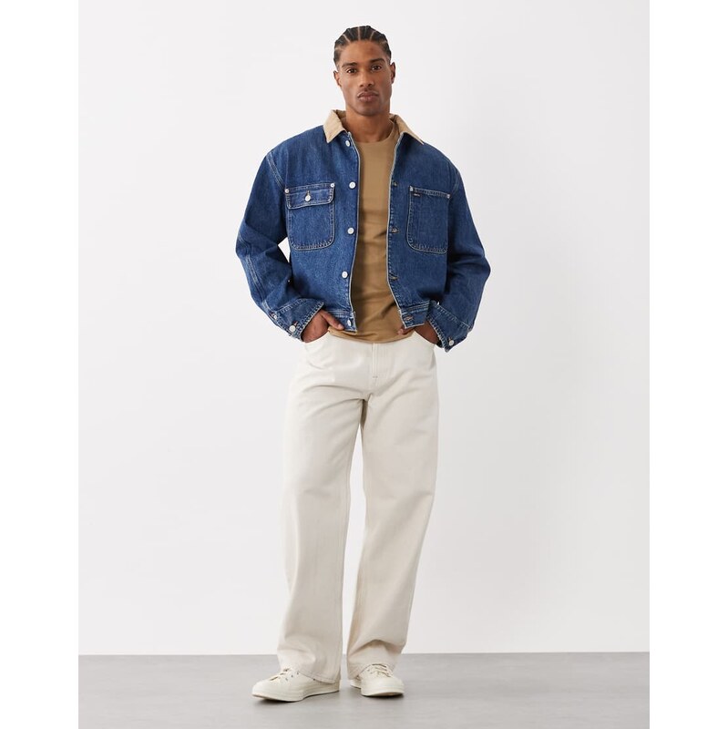 Polo Ralph Lauren denim bomber jacket in blue