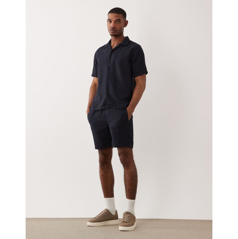 ONLY & SONS pull on shorts co-ord in navy