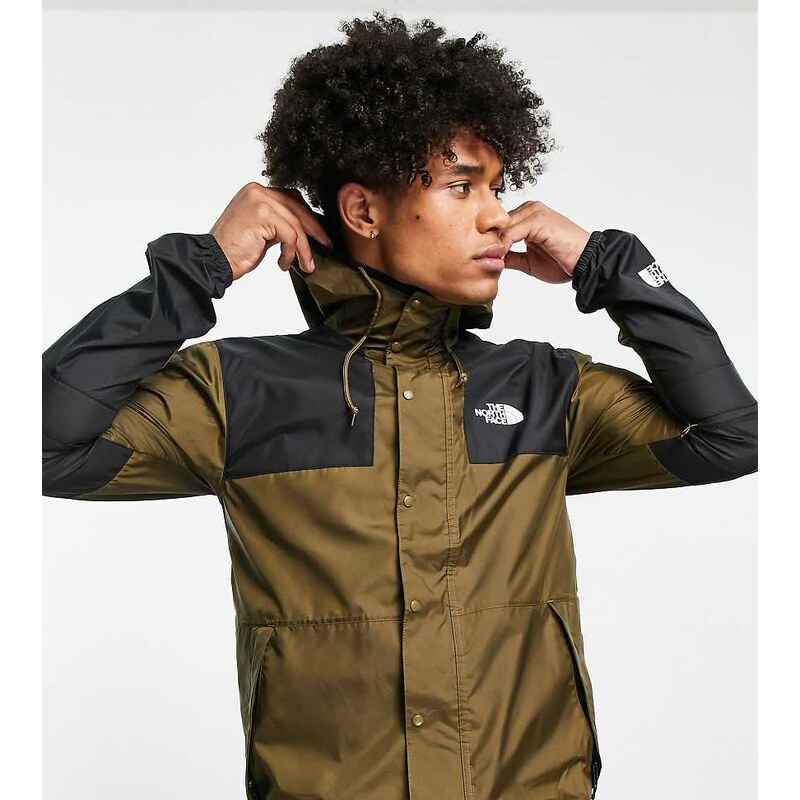 The North Face Seasonal Mountain water repellent jacket in khaki and 114725623