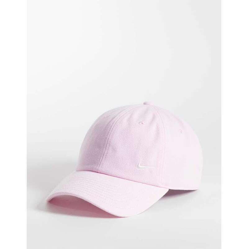 Nike Club swoosh cap in pink