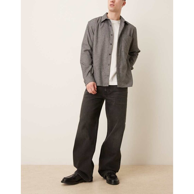 Calvin Klein Jeans baggy jeans in washed black