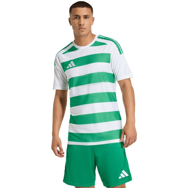 Pánské tričko adidas Hooped 26 Jersey white and green KF3393