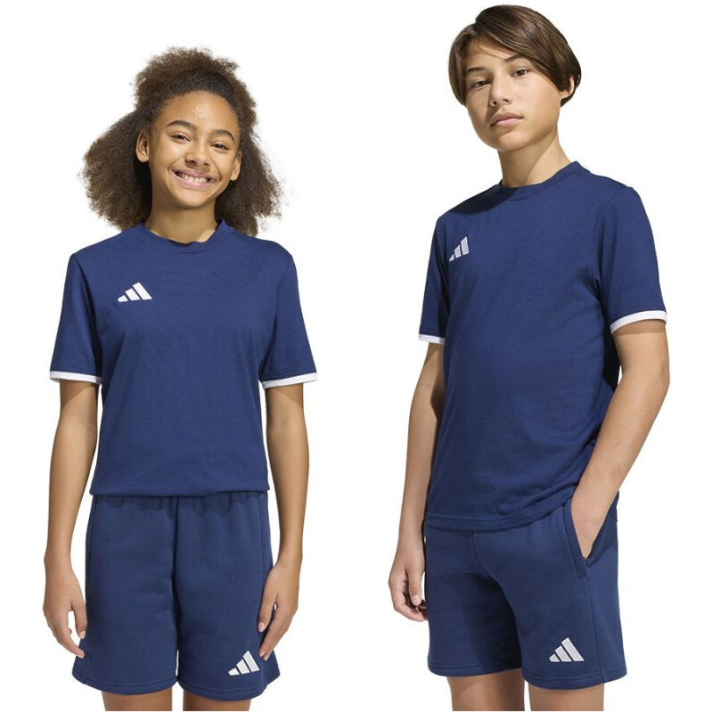 Adidas Dětské tričko Entrada 26 Tee navy blue JZ6673 114724253
