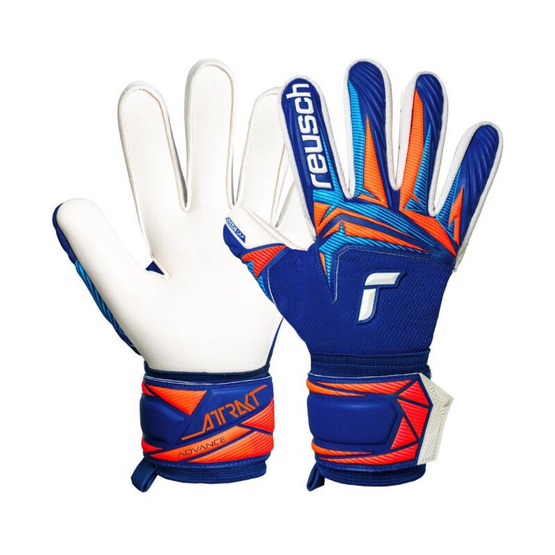 Reusch Attrakt Advance brankářské rukavice modré 5670215 4126