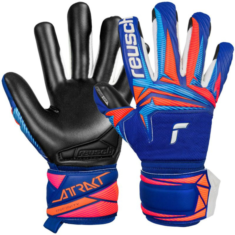 Reusch Attrakt Infinity Evolution NC Junior modročerné