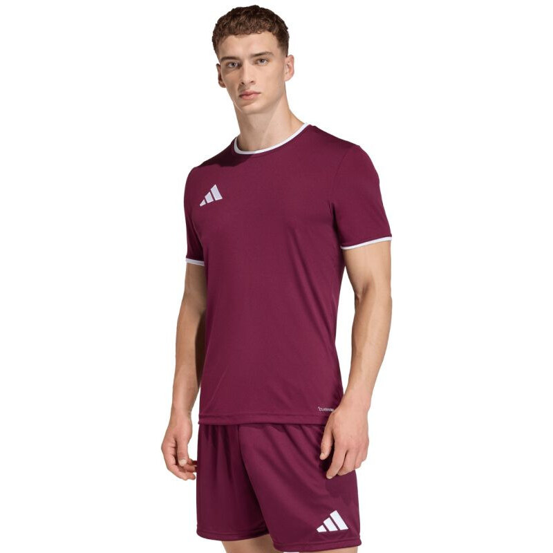 Pánské tričko adidas Entrada 26 Jersey maroon JZ2507