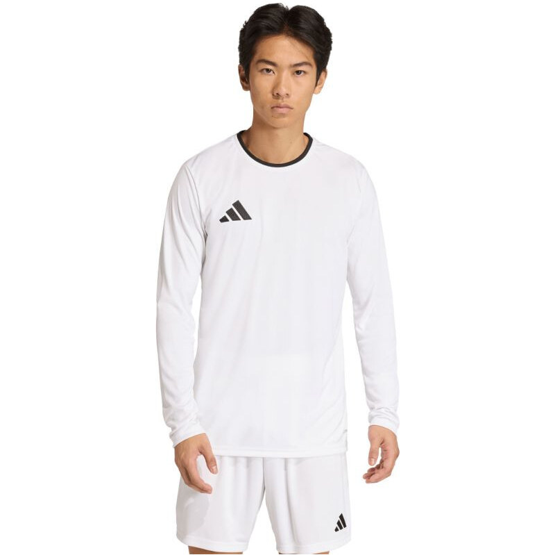 Pánské tričko adidas Entrada 26 Long Sleeve Jersey white KF5854