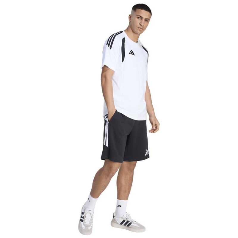 Pánské tričko Tiro 26 League Tee white and black model 22057960
