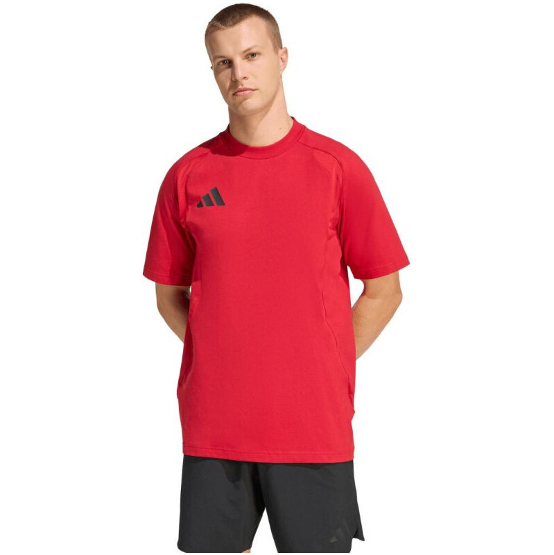 Pánské tričko adidas Tiro 26 Travel Tee červené KD1121 pánské