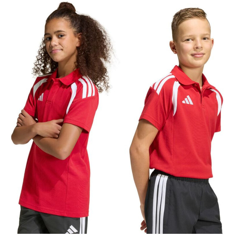 ADIDAS Dětské tričko Tiro 26 League Polo červené KF3408 114724320