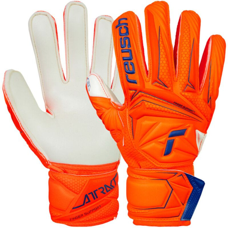 Rukavice Reusch Attrakt Solid Finger Support Junior 56 72 510