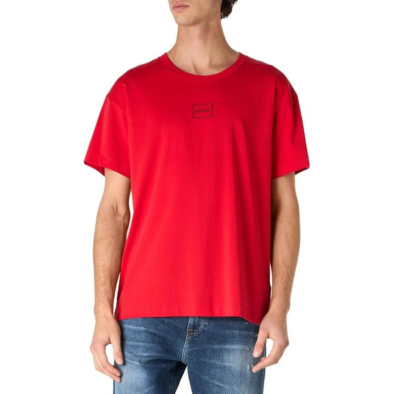 Pánské tričko Hugo Laze T-Shirt Open Pink (50525236-693) 114724351
