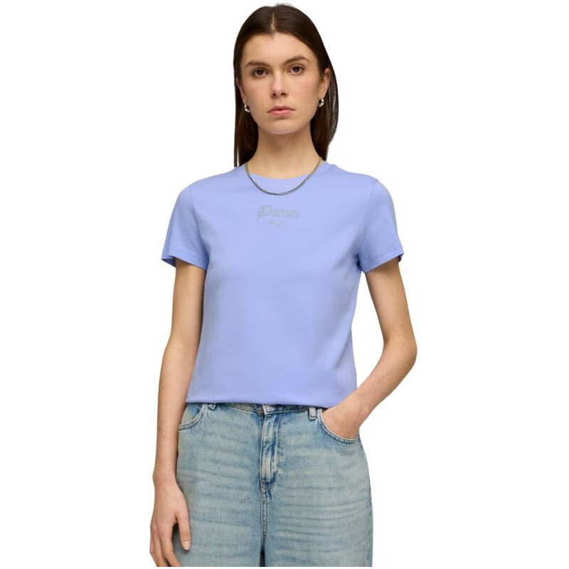 Dámské tričko Puma ESS Script Tee purple 691760 60