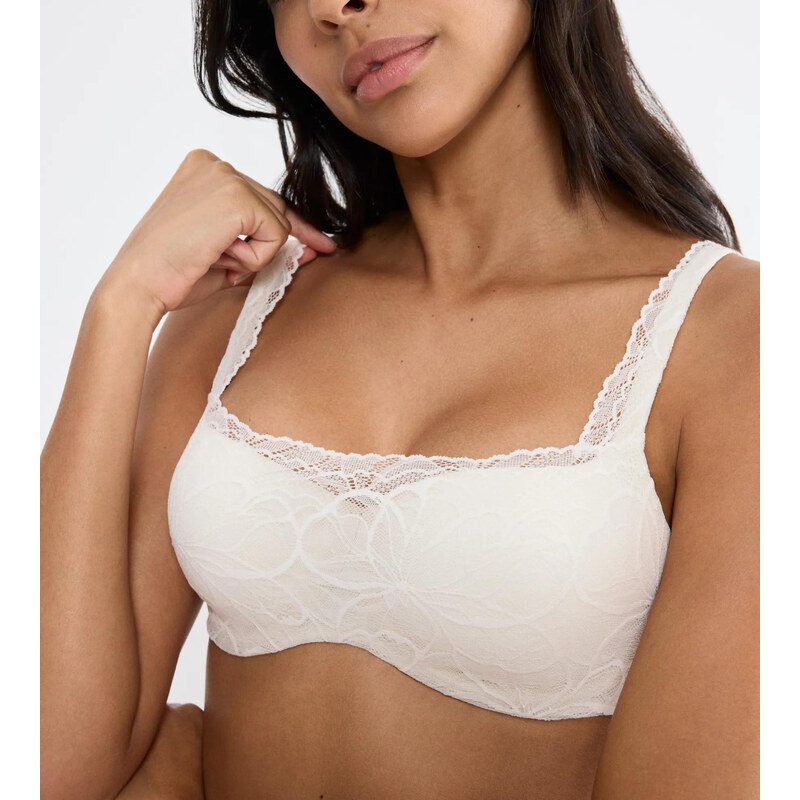 Body Make-Up Illusion Lace Balconette - ECRU WHITE - TRIUMPH ECRU 114724403