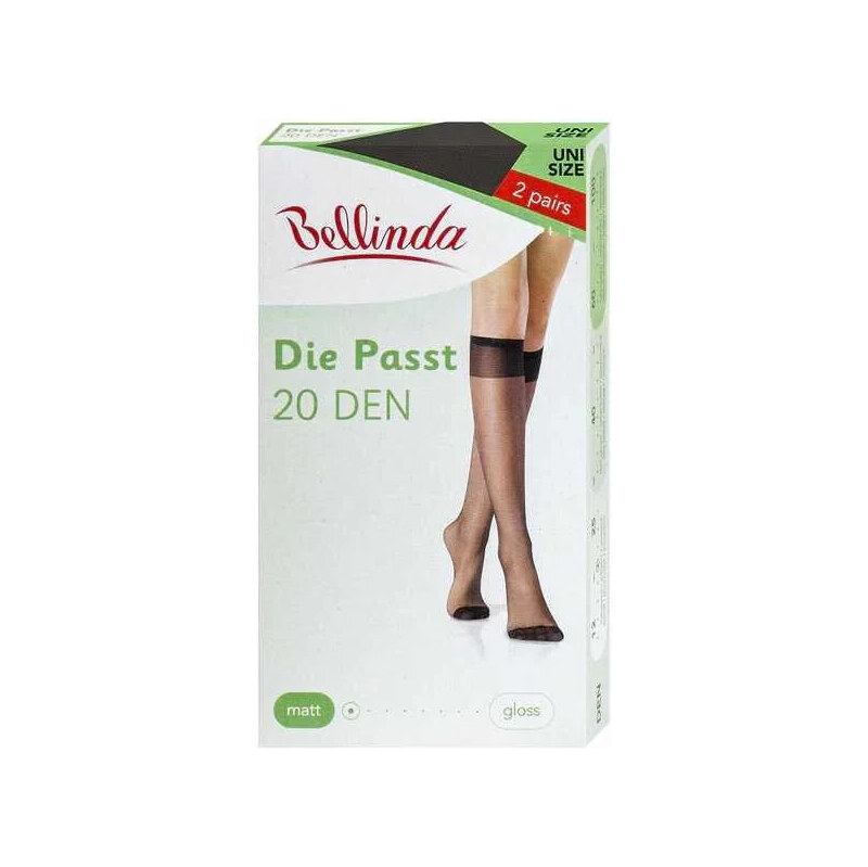 Dámské silonkové podkolenky DIE PASST 20 DEN - BELLINDA 114724675
