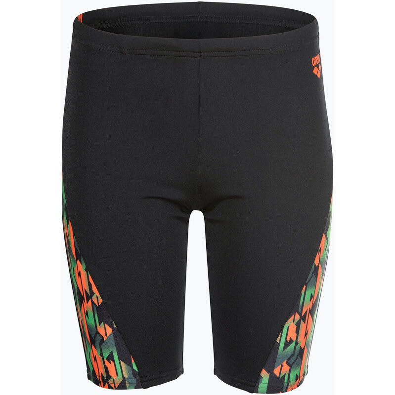 Dětské plavky Arena Print Swim black/orange multi