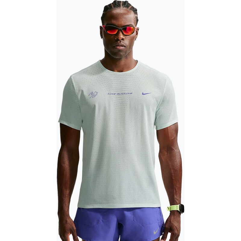 Pánské běžecké tričko Nike AeroSwift Dri-Fit ADV barely green
