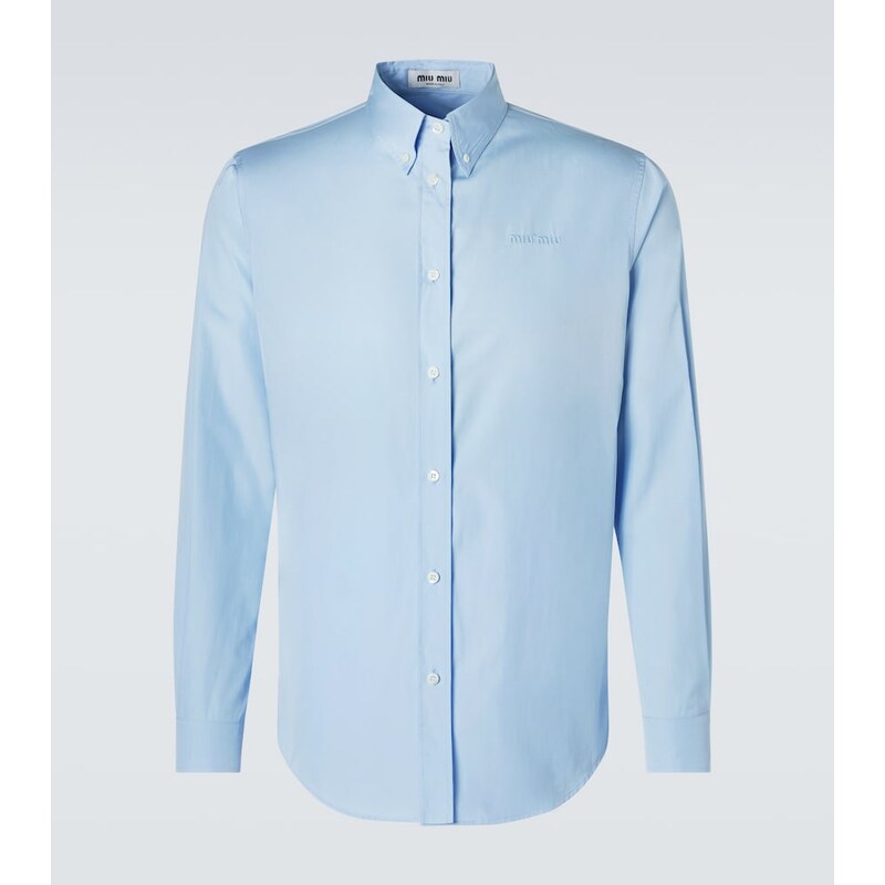 Miu Miu Cotton poplin shirt