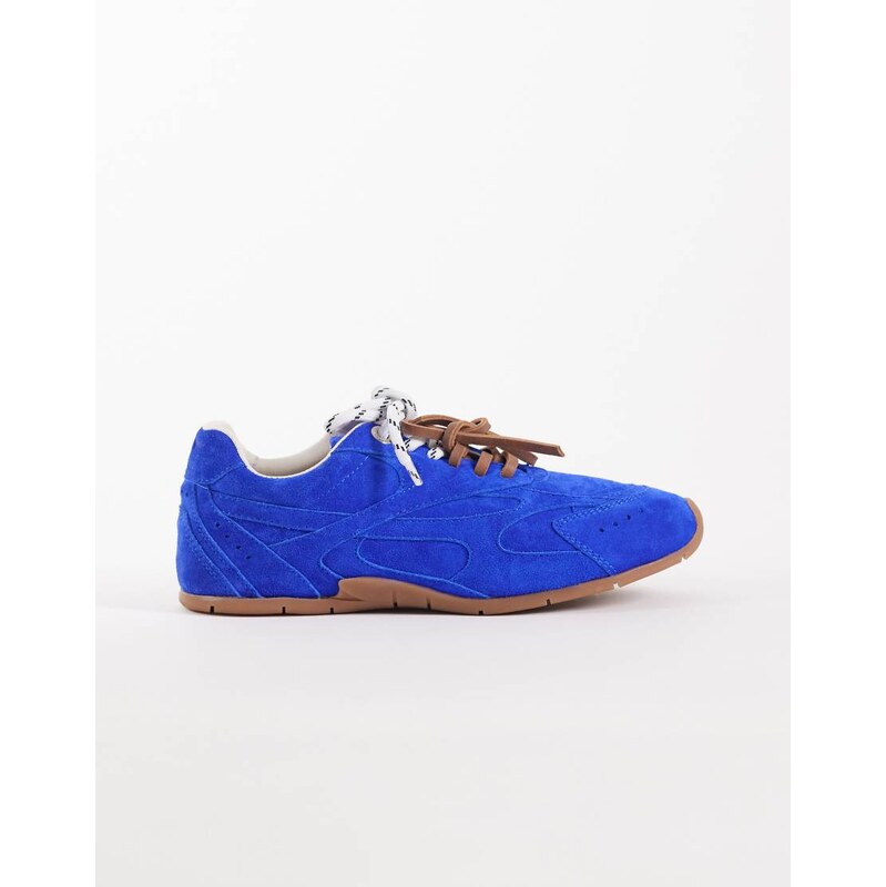 Bronx Myr-aa trainers in electric blue suede 115520256