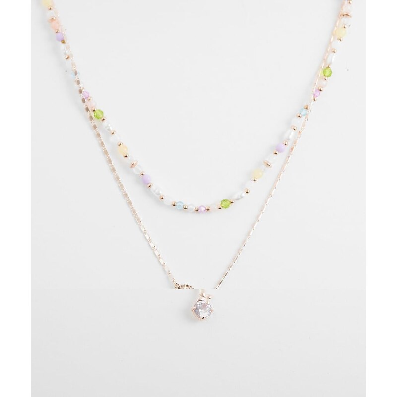 ALDO jeraedia layered charm necklace in gold 114727933
