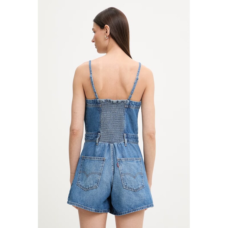 Levi's overal dámský džínový JOLENE ROMPER
