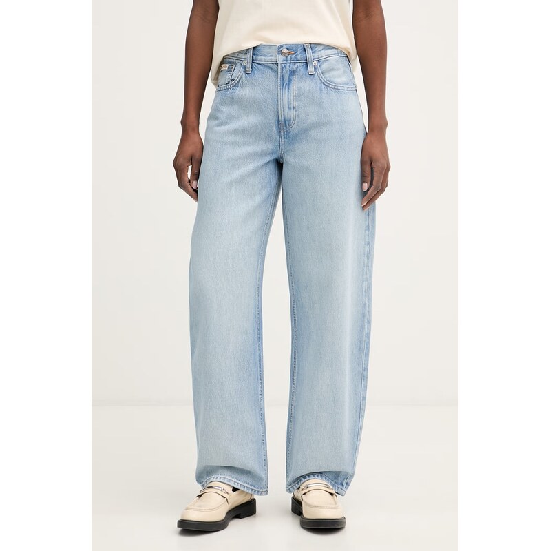 Calvin Klein Jeans džíny barrel dámské
