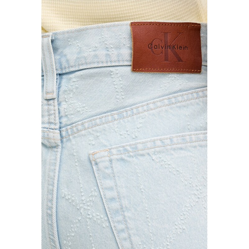 Calvin Klein Jeans šortky dámské džínové