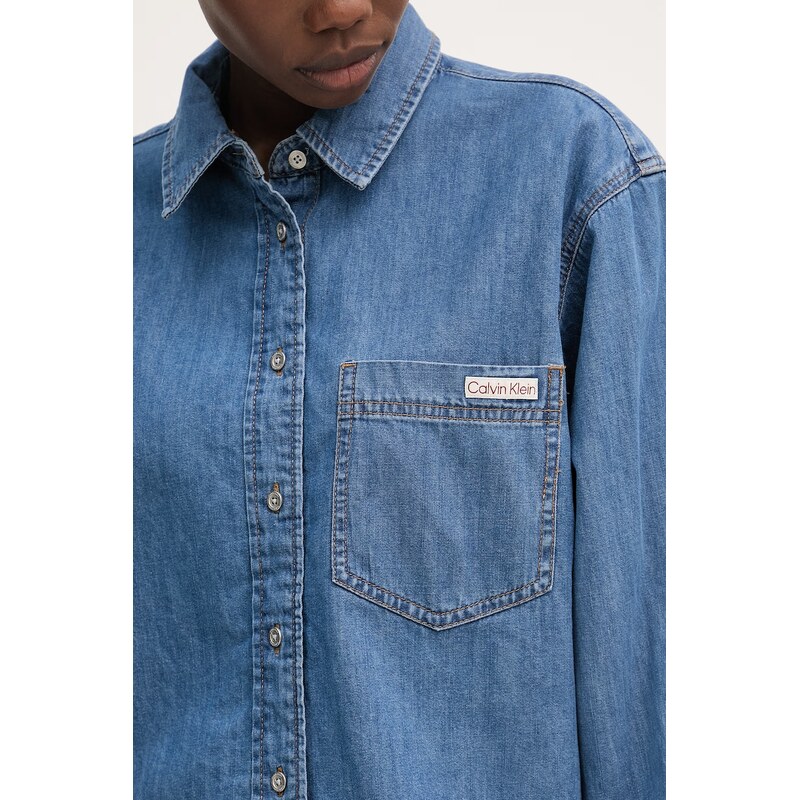Calvin Klein Jeans košile dámská džínová