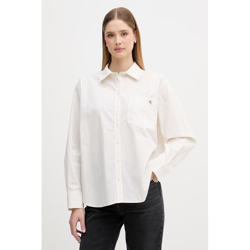 Calvin Klein Jeans košile dámská bavlněná