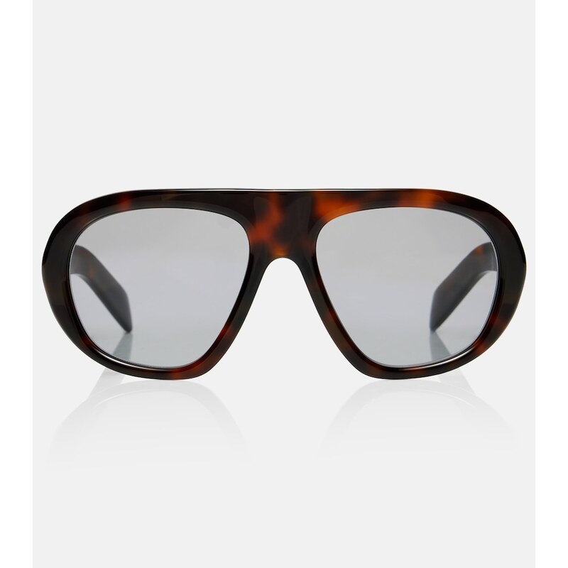 Prada Logo aviator sunglasses