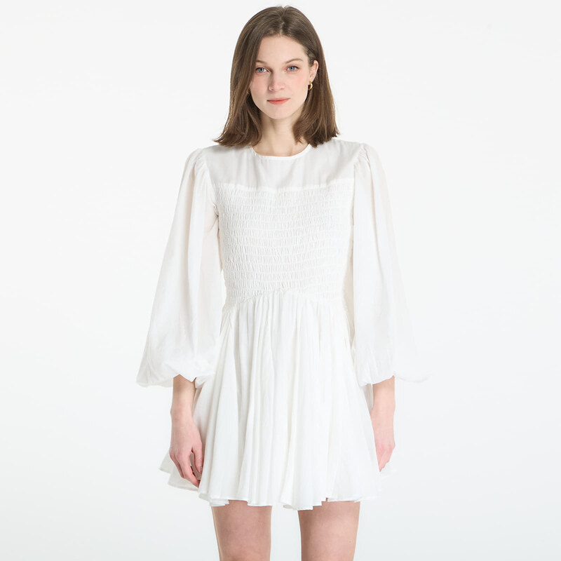 Šaty AllSaints Chia Dress White 12