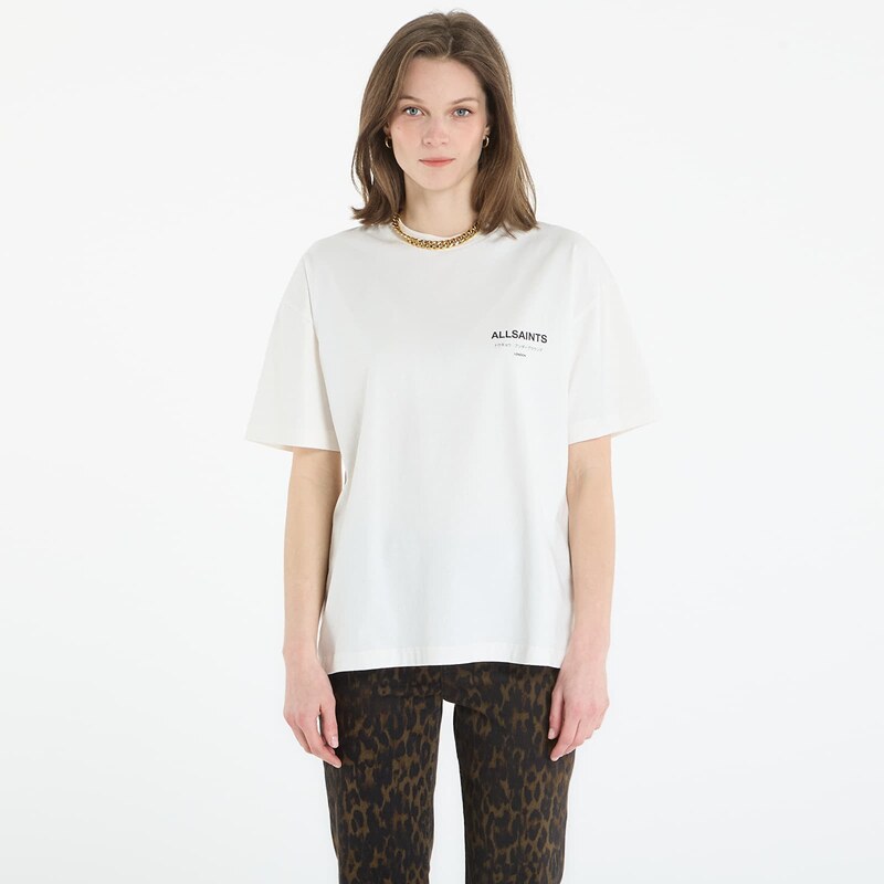 Tričko AllSaints Underground Etta Tee Ashen White L 114730487