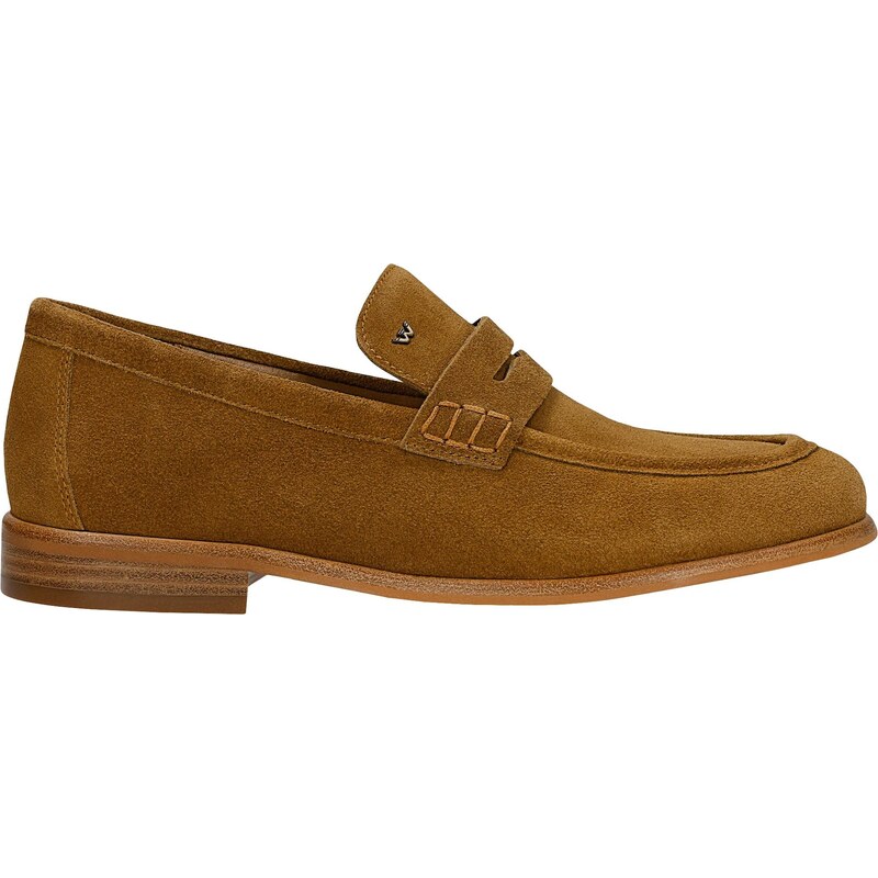 Wojas Hnědé Dámské Mokasíny Penny Loafers