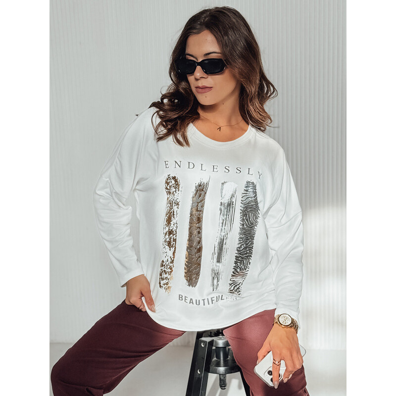 MODEZINE dámská halenka oversize bílá FashionStreet RY2689