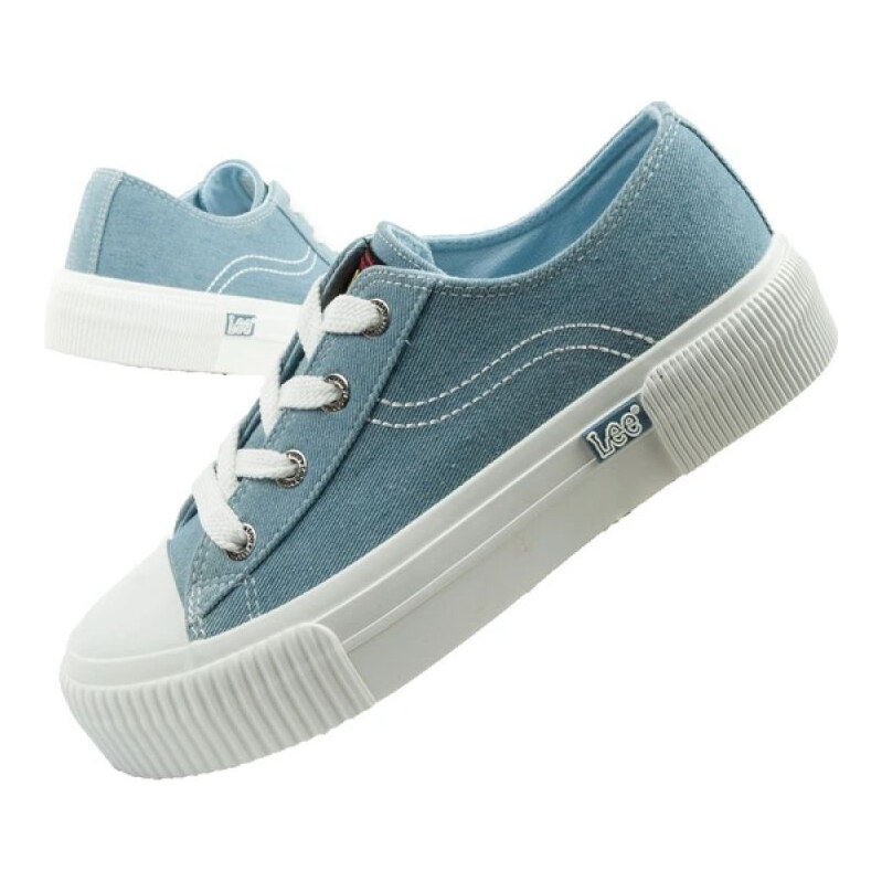 Lee dámské sportovní boty Isla trainers blue platform dámské
