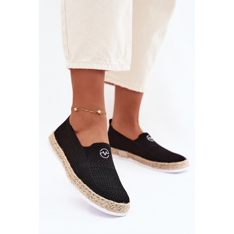 Dámské espadrilly Vinceza 13659 Černé