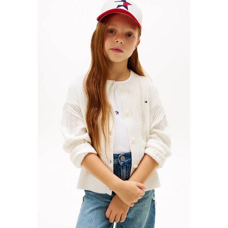 Tommy Hilfiger kardigan dětský bavlněný