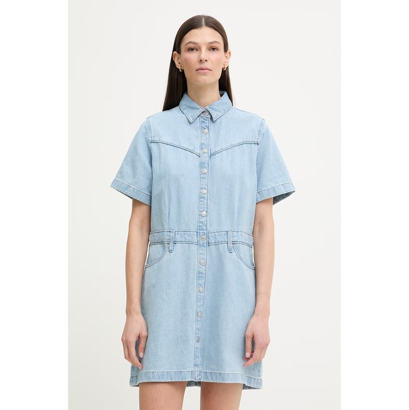 Levi's šaty džínové SS LOGAN WESTERN