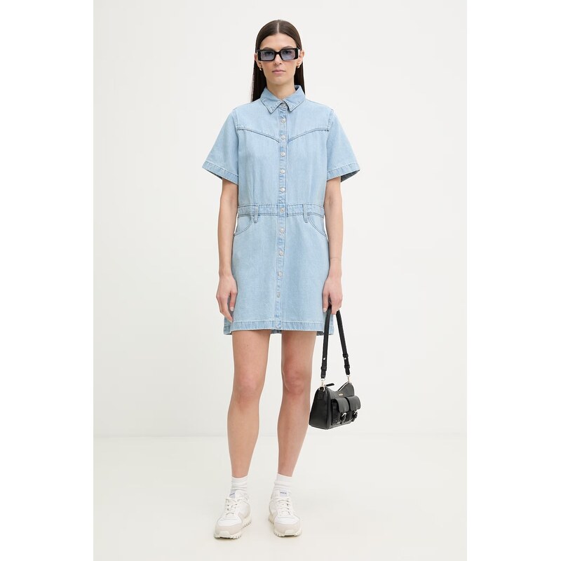 Levi's šaty džínové SS LOGAN WESTERN